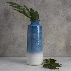 MIKASA Ombre Tall Vase -Tableware Shop blue and white vase 5292814 3