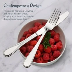 MIKASA Bravo 65 Piece Flatware Set, Service For 12 -Tableware Shop bravo 65 piece flatware set service for 12 5061640 13