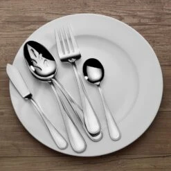 MIKASA Bravo 65 Piece Flatware Set, Service For 12 -Tableware Shop bravo 65 piece flatware set service for 12 5061640 5