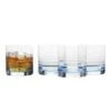 MIKASA Cal Blue Ombre Set Of 4 Double Old Fashioned Whiskey Glasses -Tableware Shop cal blue ombre set of 4 double old fashioned glasses 5287435 1