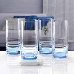 Tableware Shop -Tableware Shop cal blue ombre set of 4 highball glasses 5287439 2