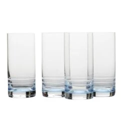 MIKASA Cal Blue Ombre Set Of 4 Highball Glasses -Tableware Shop cal blue ombre set of 4 highball glasses 5287439 4