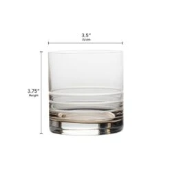MIKASA Cal Smoke Ombre Set Of 4 Double Old Fashioned Whiskey Glasses -Tableware Shop cal smoke ombre set of 4 double old fashioned glasses 5287438 5