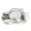 MIKASA Cameo Platinum 40 Piece Dinnerware Set, Service For 8 -Tableware Shop cameo platinum 40 piece dinnerware set service for 8 5051755 1