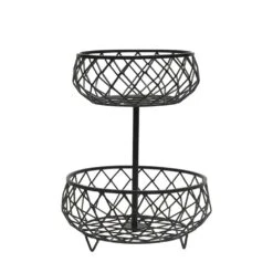 Scott Living Catalyst 2 Tier Storage Basket -Tableware Shop catalyst 2 tier storage basket 5268389 2