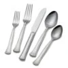 Chadwick Bead 20 Piece Flatware Set, Service For 4