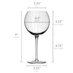 MIKASA Cheers® Set Of 4 Balloon Glasses -Tableware Shop cheers set of 4 balloon glasses SW910 400 3
