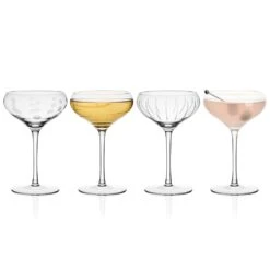 MIKASA Cheers® Set Of 4 Coupe Cocktail Glasses