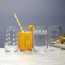 MIKASA Cheers® Set Of 4 Seltzer Glasses -Tableware Shop cheers set of 4 seltzer glasses 5281822 2