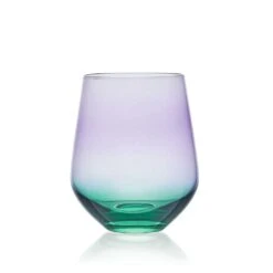 MIKASA Chroma Set Of 4 Stemless Wine Glasses -Tableware Shop chroma set of 4 stemless wine glasses 5296485 5