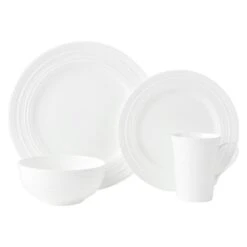 MIKASA Ciara 16 Piece Dinnerware Set, Service For 4