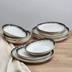 MIKASA Cole 12 Piece Dinnerware Set, Service For 4 14 MIKASA Cole 12 Piece Dinnerware Set, Service For 4 -Tableware Shop cole 12 piece dinnerware set service for 4 5297380 2