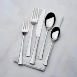 Contempo 45 Piece Flatware Set, Service For 8 -Tableware Shop contempo 45 piece flatware set service for 8 5148091 2