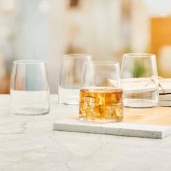 Tableware Shop -Tableware Shop cora set of 4 double old fashioned whiskey glasses 5294235 2