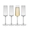 MIKASA Cora Set Of 4 Flute Glasses -Tableware Shop cora set of 4 flute glasses 5294239 1