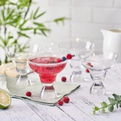 MIKASA Craft Cocktail Set Of 4 Stemless Margarita Glasses -Tableware Shop craft set of 4 stemless margarita glasses 5294050 3