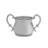 Double Handle Beaded Pewter Baby Cup -Tableware Shop double handle beaded pewter baby cup 899 2 1