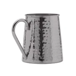 Drew And Jonathan Stainless Hammered Set Of 2 Beer Mugs -Tableware Shop drew and jonathan stainless hammered set of 2 bar rmugs 5288508 3