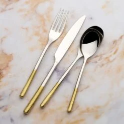 MIKASA Duval Forged 16 Piece Flatware Set, Service For 4 -Tableware Shop duval forged 16 piece flatware set service for 4 5291355 2