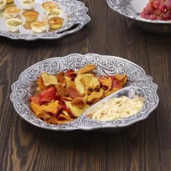 English Cottage Chip And Dip Serve Bowl -Tableware Shop english cottage chip and dip serve bowl 5293349 2