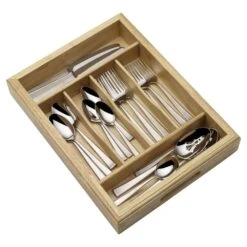 MIKASA Essex Satin 65 Piece Flatware Set, Service For 12 -Tableware Shop essex satin 65 piece flatware set service for 12 5280577 4