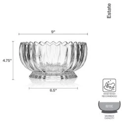 MIKASA Estate Crystal Centerpiece Bowl -Tableware Shop estate crystal centerpiece bowl 5296632 4