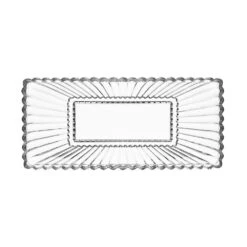 MIKASA Estate Crystal Rectangular Tray 9 MIKASA Estate Crystal Rectangular Tray -Tableware Shop estate crystal rectangular tray 5296637 3