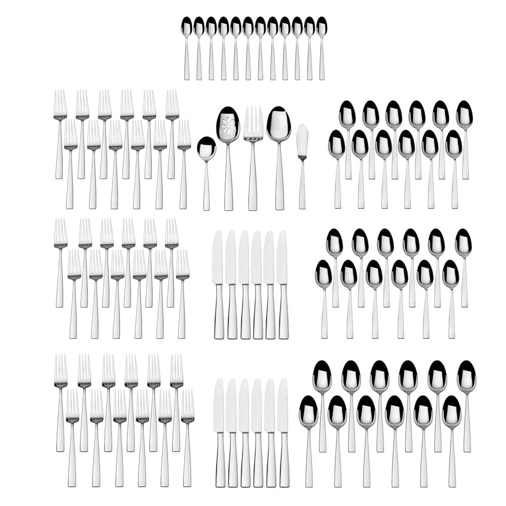 MIKASA Everett 101 Piece Flatware Set, Service For 12 9 MIKASA Everett 101 Piece Flatware Set, Service For 12 - Image 7