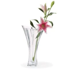 MIKASA Florale 14 Inch Crystal Vase -Tableware Shop florale 14 inch crystal vase 5065964 3