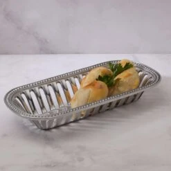 Flutes And Pearls Bread Basket -Tableware Shop flutes and pearls bread basket 272344 2
