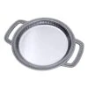 Flutes & Pearls Small Round Handled Tray -Tableware Shop flutes pearls small round handled tray 5302370 1