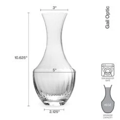 MIKASA Gail Optic Carafe -Tableware Shop gail optic carafe 5295609 6
