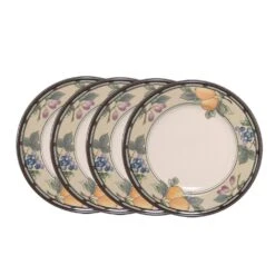 MIKASA Garden Harvest® Bread And Butter Plates, Set Of 4