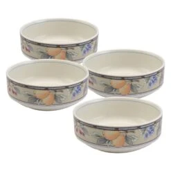MIKASA Garden Harvest® Set Of 4 Cereal Bowls