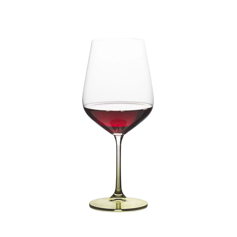 MIKASA Gianna Ombre Sage Set Of 4 Red Wine Glasses 6 MIKASA Gianna Ombre Sage Set Of 4 Red Wine Glasses - Image 4