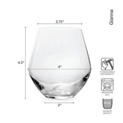 MIKASA Gianna Ombre Sage Set Of 4 Stemless Wine Glasses 8 MIKASA Gianna Ombre Sage Set Of 4 Stemless Wine Glasses -Tableware Shop gianna ombre sage set of 4 stemless wine glasses 5289779 3