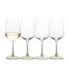 MIKASA Gianna Ombre Sage Set Of 4 White Wine Glasses 2 MIKASA Gianna Ombre Sage Set Of 4 White Wine Glasses -Tableware Shop gianna ombre sage set of 4 white wine glasses 5289778 1