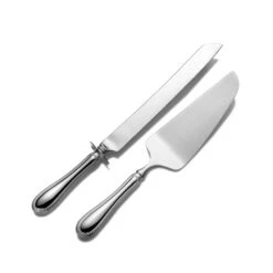 Giorgio Sterling Wedding Cake Knife And Server Set