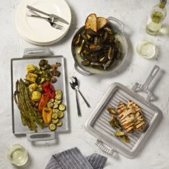 Gourmet Grillware Square Griddle With Handles -Tableware Shop gourmet grillware square griddle with handles 201045 4