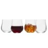 MIKASA Grace Set Of 4 Double Old Fashioned Whiskey Glasses -Tableware Shop grace set of 4 double old fashioned whiskey glasses 5290389 1