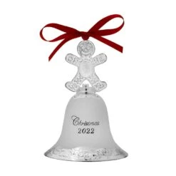 Grande Baroque 2022 Silver Plated Bell Ornament 28th Edition