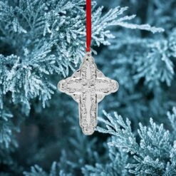 Grande Baroque 2022 Sterling Cross Ornament 27th Edition -Tableware Shop grande baroque 2022 sterling cross ornament 27th edition 5291992L 2