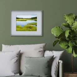 Gray 16 X 20 Gallery Frame, Matted To 11 X 14 -Tableware Shop gray 16 x 20 gallery frame matted 11 x 14 5278680 2