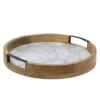 Gray Marble Lazy Susan Serve Tray -Tableware Shop gray marble lazy susan serve tray 5298048 1