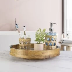 Gray Marble Lazy Susan Serve Tray 12 Gray Marble Lazy Susan Serve Tray -Tableware Shop gray marble lazy susan serve tray 5298048 4