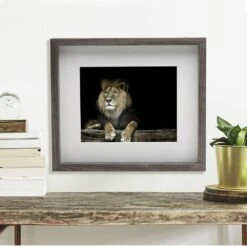 MIKASA Gray 12 X 14 Gallery Frame, Matted To 8 X 10 -Tableware Shop gray matted small gallery frame 8 x 10 5204424 3