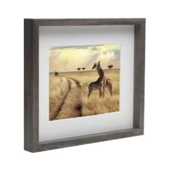 MIKASA Gray 12 X 14 Gallery Frame, Matted To 8 X 10 -Tableware Shop gray matted small gallery frame 8 x 10 5204424 4