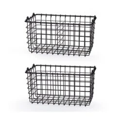 Grid 2 Tier Storage Basket -Tableware Shop grid 2 tier storage basket 5292301 3