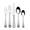 MIKASA Hammered Opulent 75 Piece Flatware Set, Service For 12 -Tableware Shop hammered opulent 75 piece flatware set service for 12 5174037 1