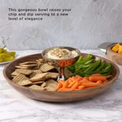 Hammersmith Wood Chip And Dip -Tableware Shop hammersmith wood chip and dip 5285184 2